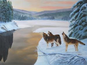 Artist Johanna Lerwick Donates Work To Wolf Mountain Nature Center